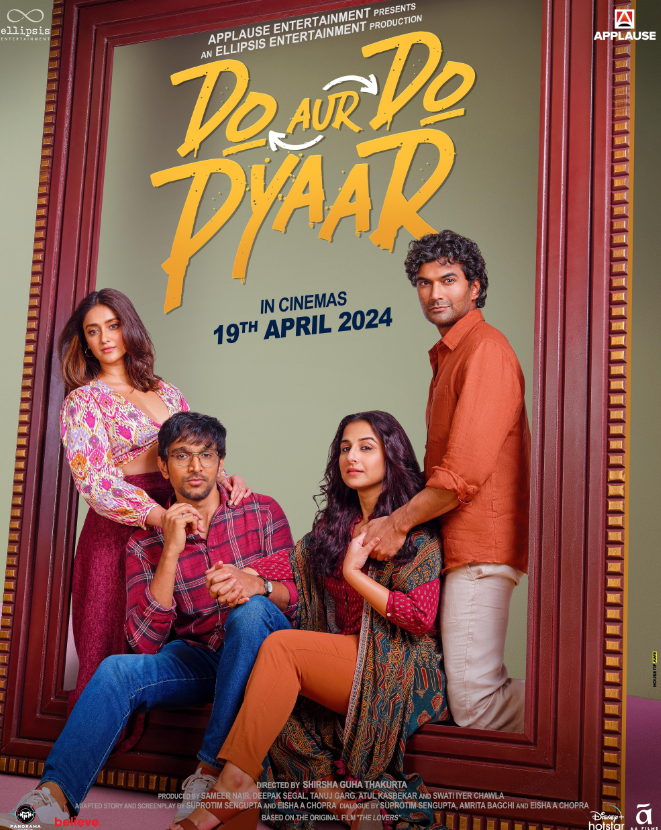 Do Aur Do Pyaar (2024) full Movie HDCAM [Hindi (Cleaned)] 1080p | 720p | 480p quality